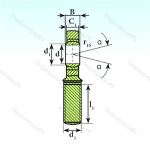 Подшипник скольжения сферический SA 6 C