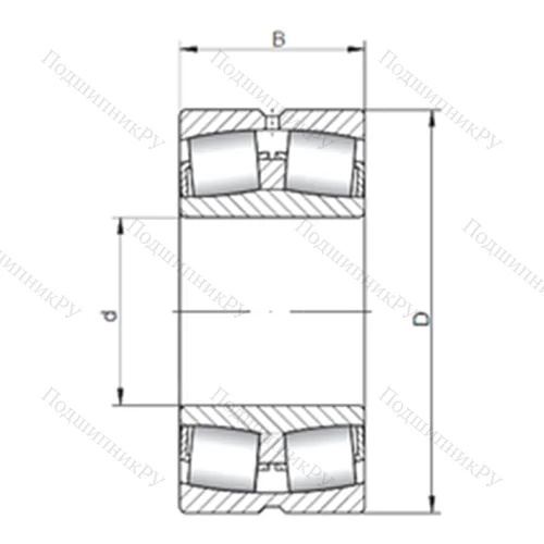 Подшипник роликовый радиальный самоцентрирующийся 21310 CW 33 от производителя  CX