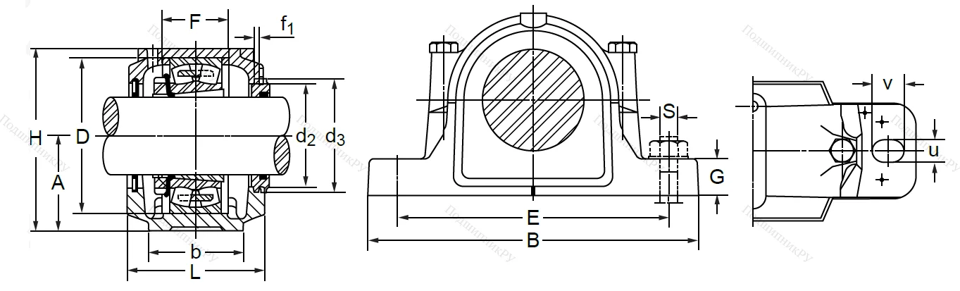 Подшипниковый корпус SNL 510-608 TG (SNK 510-608) в Череповце