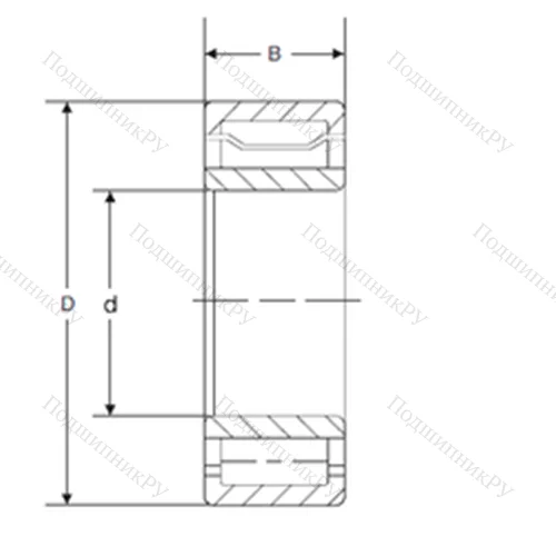 Подшипник роликовый радиальный A 5236 WB