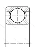 Модификация подшипника 6-902 размер 15,875x34,925x7,144
