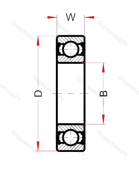 Высокотемпературный подшипник 6004 BHTS ZZ C 4 220°-250° (BECO)