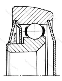 Модификация подшипника 260902С17 размер 16x76x40/50