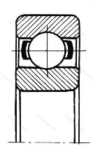 Подшипник  350026 размер 6x19x6