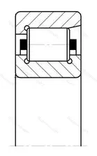 Подшипник  12430 (NF 430) размер 150x380x85 от производителя  CRAFT