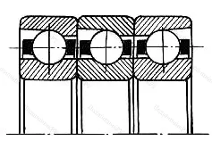 Подшипник  1846922 размер 110x150x60