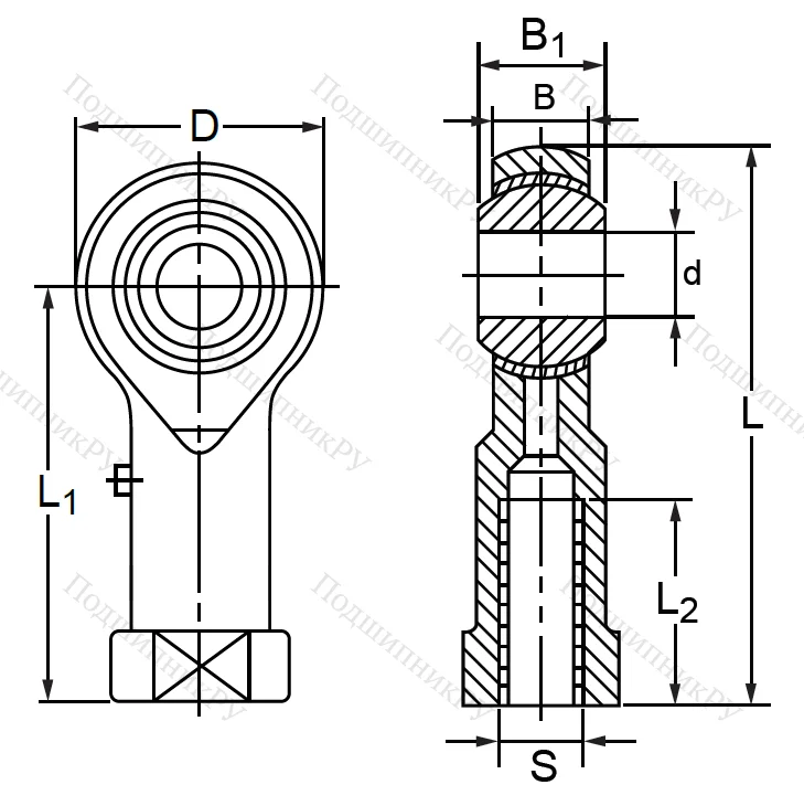 Шарнирная головка  PHS 10 L в Череповце