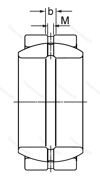 Шарнирный подшипник GE 45 ES в Череповце