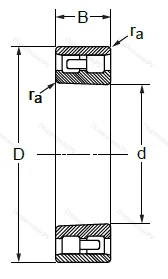 Двухрядный роликовый подшипник NN 3016 KMP 5 (3182116-5 Л ГОСТ) в Череповце