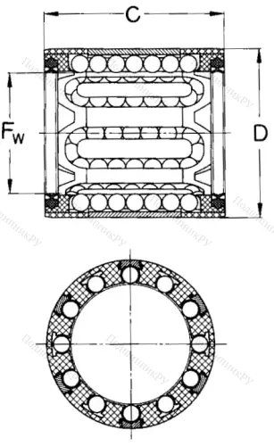 Подшипник LBBR 16-2LS/HV 6 в Череповце