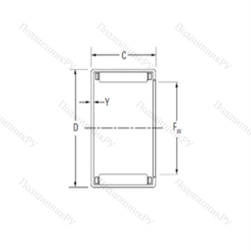 Подшипник игольчатый радиальный MJ-28241 от производителя  KOYO