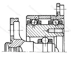 Модификация подшипника 4-300095ЮТ размер 6x24/32x19,2