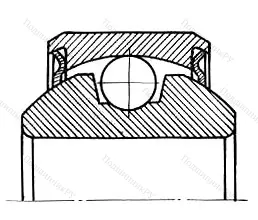 Модификация подшипника 981700ЮУС2 размер 10x37x12/16