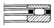 Подшипник  219810 размер 50x70x8 от производителя  ГПЗ-4