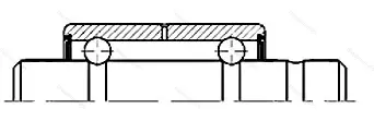 Подшипник  1Н16154 размер 16x30x154,3 от производителя  ГПЗ-23