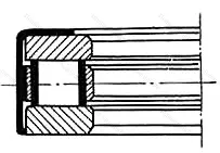 Модификация подшипника 129710МС17 размер 50x80,5x22,8
