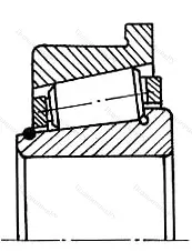 Подшипник  33018R (3067118) размер 90x140x39 от производителя  SKF