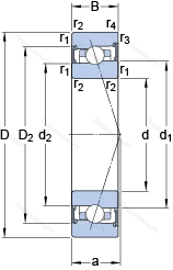 Подшипник S 7017 CB/HCP 4A в Череповце