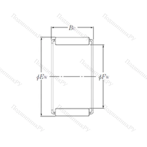 Подшипник игольчатый радиальный PCJ 566216