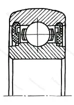 Подшипник  1580208 размер 40x80x20
