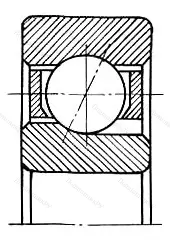 Модификация подшипника 4-107609/1,5ЮУТ размер 1,5x5x2 ГПЗ-4