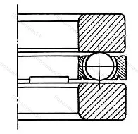 Модификация подшипника 10089/1180 размер 1180x1280x80 ГОСТ 520-89 от производителя  ЕПК