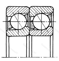 Подшипник 2X 7315BMC 13 размер 75x160x74 от производителя  SKF