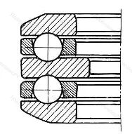 Модификация подшипника 58708 размер 35/41x60x28 от производителя  ГПЗ-1 Модификация подшипника 58708 размер 35/41x60x28 от производителя  ГПЗ-1
