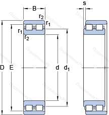 Подшипник NN 3019 TN 9/SP в Череповце