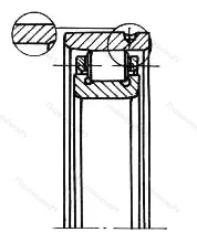 Модификация подшипника 6-1272924Р4 размер 120x165x27