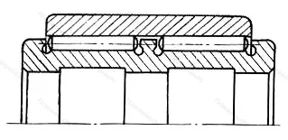 Модификация подшипника 574902ЮТ размер 14x36x35/43 от производителя  ГПЗ-3