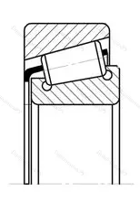 Модификация подшипника 807813 размер 65x110x30,5 ГПЗ-100