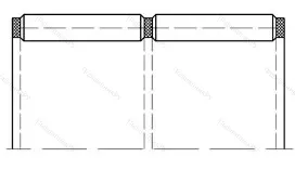 Подшипник  664816 (K 81x92x50,5) размер 81x92x50,5