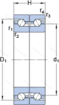 Подшипник BTM 100 ATN 9/HCP 4CDB в Череповце