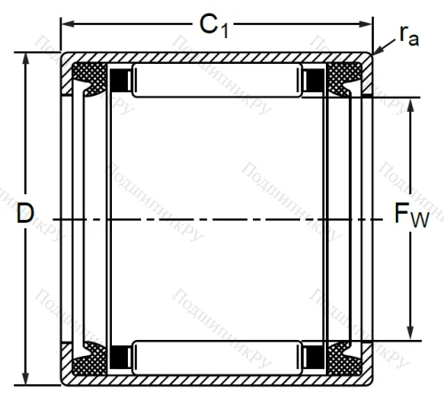 Подшипник HK 1414 RS в Череповце