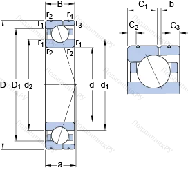 Подшипник 71916 CD/HCP 4AL в Череповце Подшипник 71916 CD/HCP 4AL в Череповце