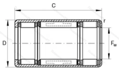 Подшипник обгонной муфты обгонная муфта HFL 3030 L 564 в Череповце