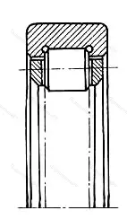 Модификация подшипника 5-292106Р размер 36,5x55x13