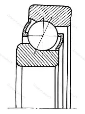 Модификация подшипника 326704К размер 20x52x17