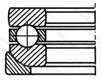 Подшипник  53322+U 322 (18322) 