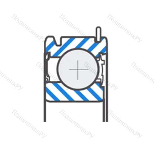 Подшипник шариковый радиальный BB 1B 447247B от производителя  SKF