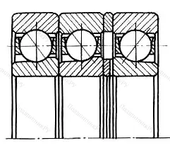 Модификация подшипника 5-566318Е2Ш2 размер 90x190x134,1 от производителя  ГПЗ-3