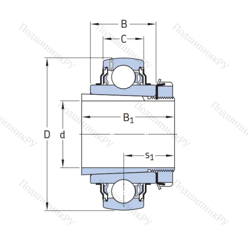 Корпусный подшипник YSA 211-2FK в Череповце