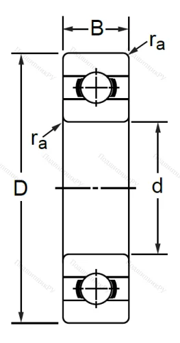Дюймовый шариковый подшипник RLS 20 (LJ 2-1/2) в Череповце