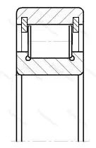 Модификация подшипника 102307М размер 35x80x21 от производителя  ГПЗ-3