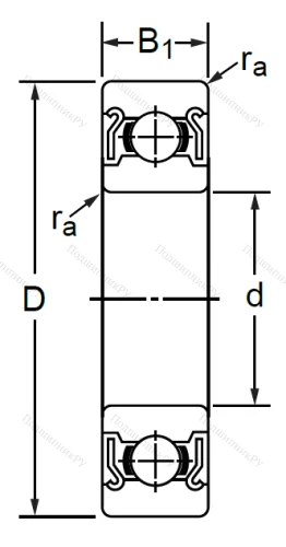 Дюймовый шариковый подшипник RLS 14 (LJ 1-3/4) в Череповце