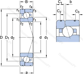 Подшипник 7006 CE/HCP 4AL 1 в Череповце Подшипник 7006 CE/HCP 4AL 1 в Череповце