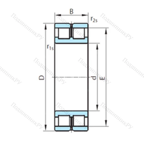 Подшипник роликовый радиальный NNC 4880V