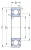 Однорядный шариковый подшипник 6304 2RSH/C 3 от производителя  SKF