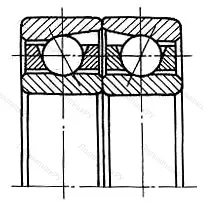 Модификация подшипника 6-366322Л1 размер 110x240x100 от производителя  ГПЗ-1